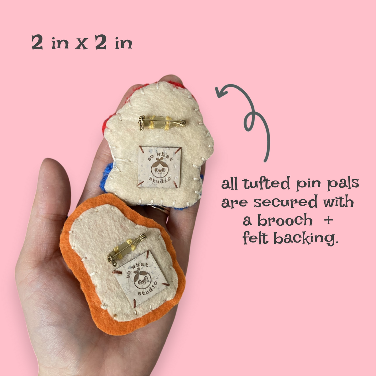 Paddington Bear + Marmalade Punchneedle Pin Pair 🧸🥪🧳
