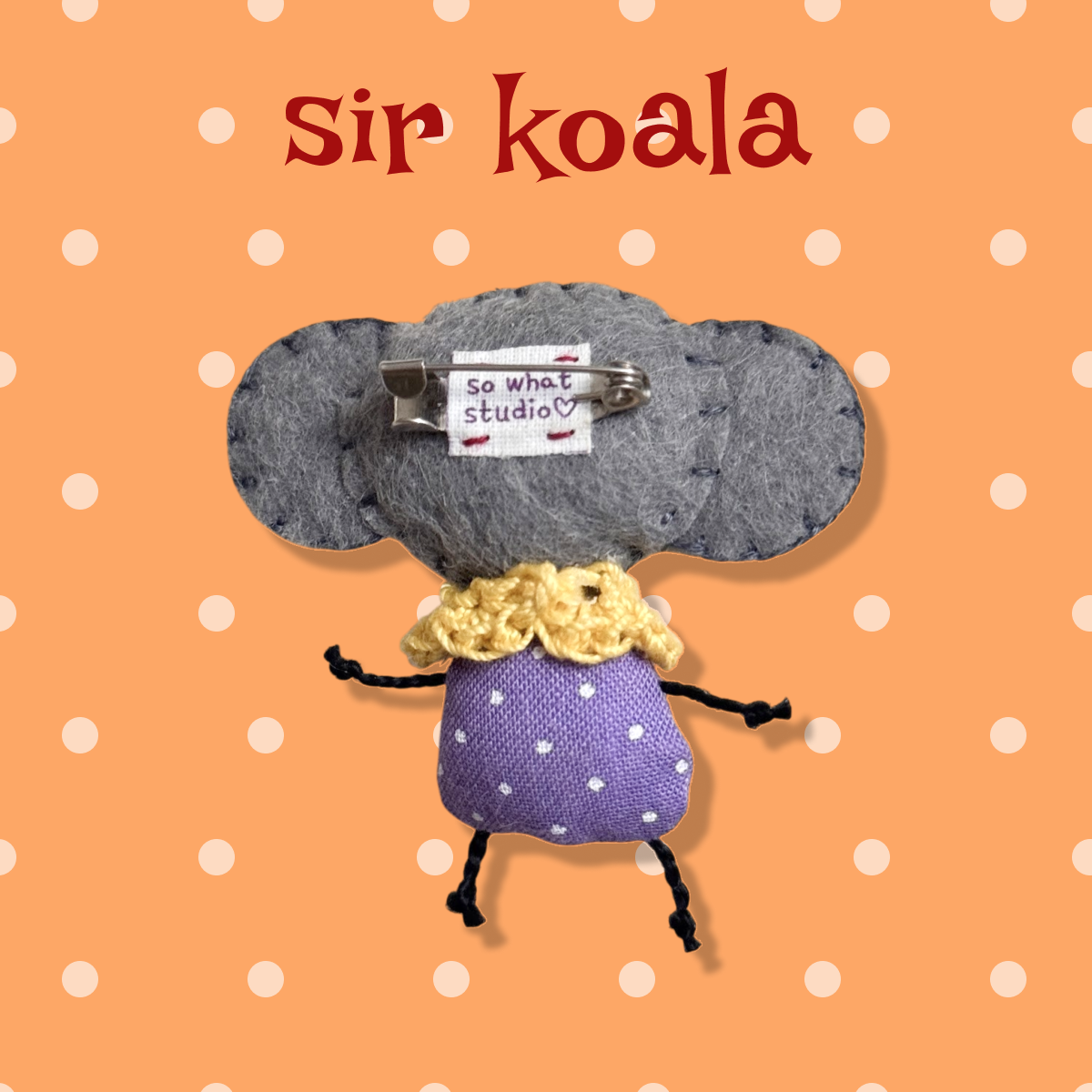 Koala Felt Pin🐨