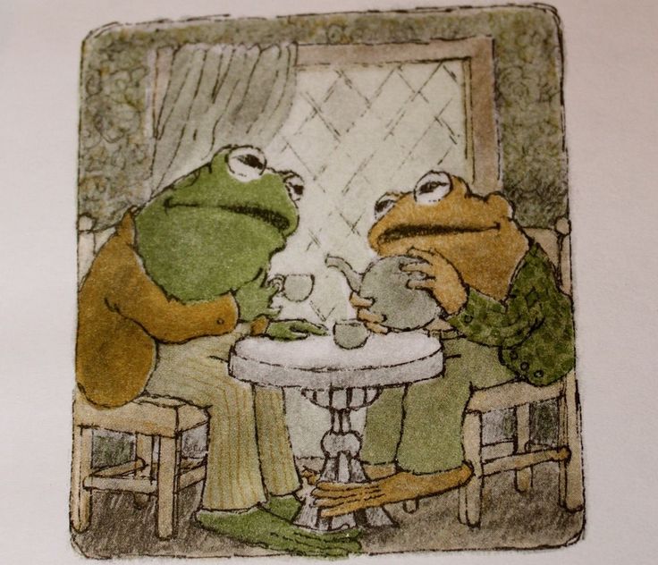 Frog + Toad Pin Pair🐸☕️🧺🤎