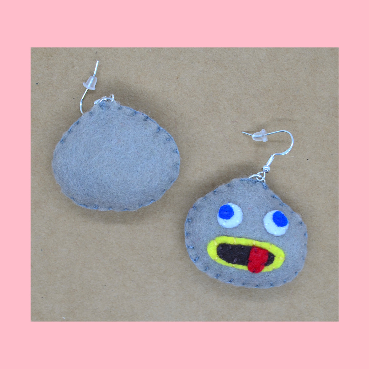 Rock Fact Felt Earrings | Over The Garden Wall Inspired