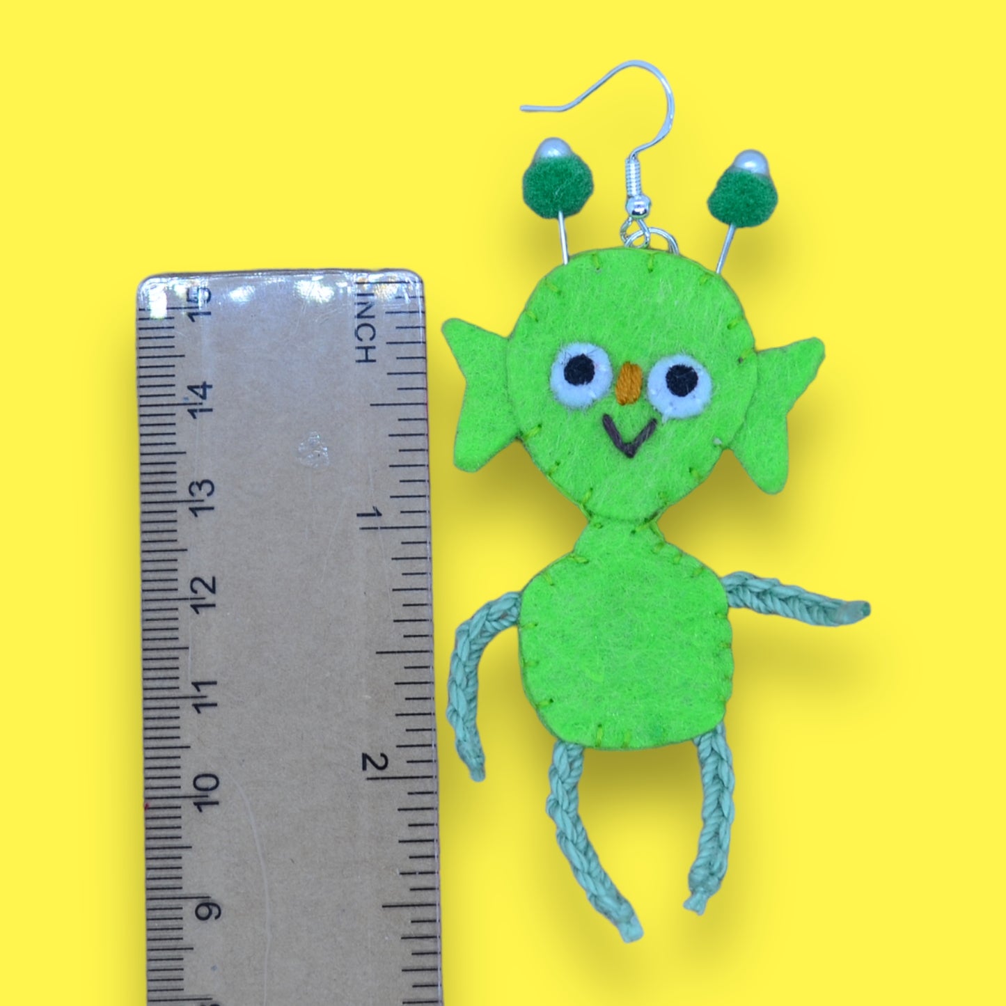 Alien Friends Felt Earrings 👾🛸