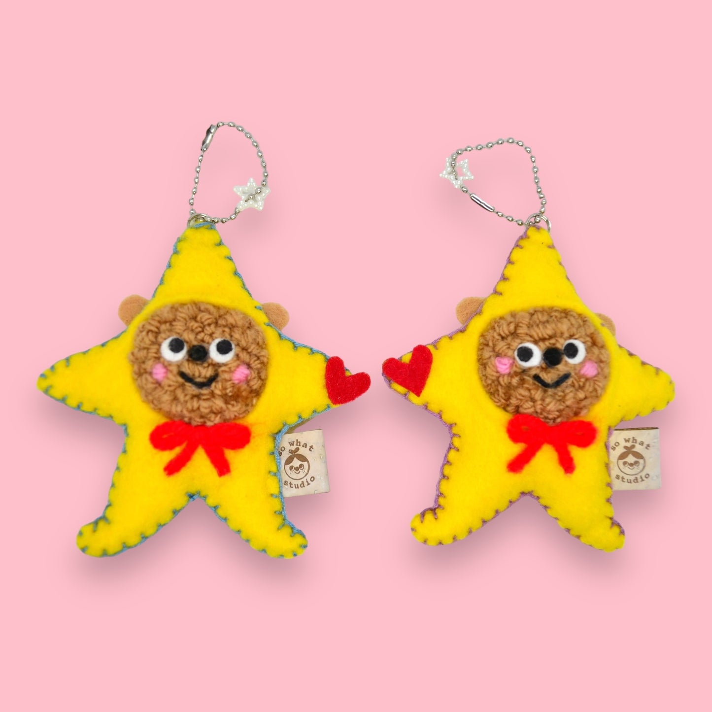 Star Bears Magnetic Bag Charms🌟🧸 | Pair of Charms
