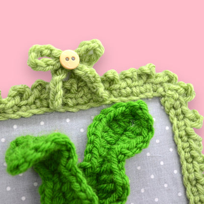🌱Radish Yarn Taxidermy | Radish Embroidered Wall Art