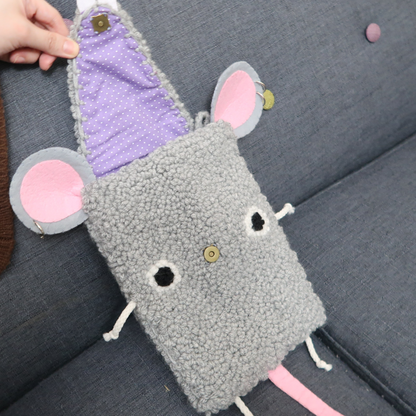 Rat Punchneedle Bag 🐀 | Fiber Art Purse