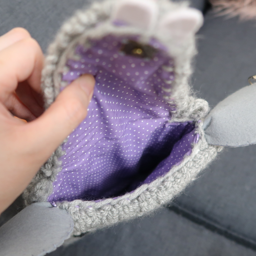 Rat Punchneedle Bag 🐀 | Fiber Art Purse