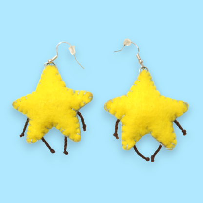 Star Felt Earrings ⭐️