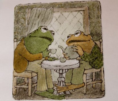 Frog + Toad Pin Pair🐸☕️🧺🤎